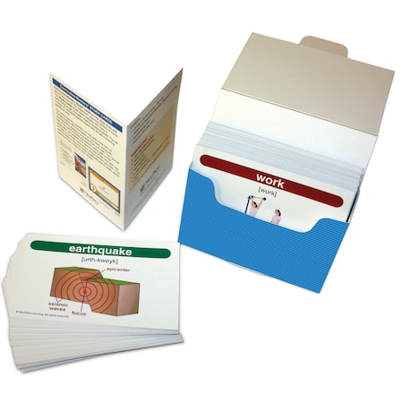 Newpath Learning Science Vocabulary Builder Flash Card Set, Grades 3-5 443011